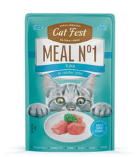 Thumbnail for Cat Fest Meal No 1 Cat Food in Jelly-Tuna 50g [Minimum Order:12pcs]