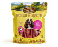 Dog Fest Duck Fillet On Chewy Stick For Adult Dogs - 500g