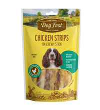 Thumbnail for Dog Fest Chicken Strips On Chewy Stick For Adult Dogs - 90g (3.17oz)[Weight - 90g]