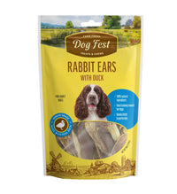 Thumbnail for Dog Fest Rabbit Ears With Duck For Adult Dogs - 90g (3.17oz)[Weight - 90g]