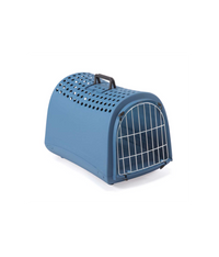 Thumbnail for IMAC Linus Carrier for Cats and Dogs - Second Life Plastic - 50 x 32 x 34.5cm[Color - Blue]