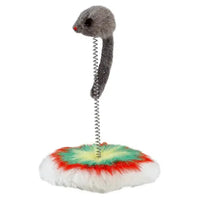 Thumbnail for Ferplast Scratching Post PA 5030 Cat Toy Made Of Plush Ø17 x 24cm