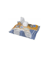Thumbnail for Ferplast Genico Fresh Wet cleaning Wipes[Count - 40, Flavor - Talc, Dimension - 20 x 30cm]