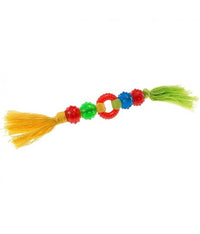 Thumbnail for Ferplast PA 6419 Chewing Toy For Dogs With Braided Cotton Rope and Thermoplastic Rubber