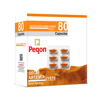 Thumbnail for Horizone Peqon Decap Artemia Cyst – Ready-to-Feed Decapsulated Brine Shrimp Eggs (80 Capsules) – No Hatching Needed