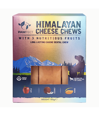 Thumbnail for Pawfect Himalayan Cheese Chew Bar with 3 Nutritious Fruits 195g (3x 65g)