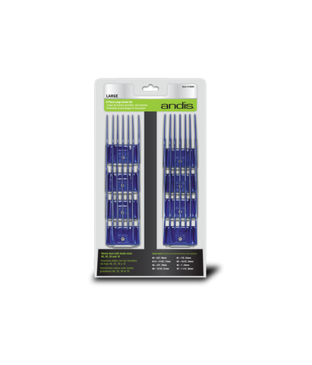 Andis 8-Piece Universal Attachment Comb Set