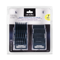 Thumbnail for Andis Master® Premium Metal Clip Comb Set-7pcs