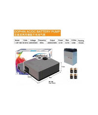 Thumbnail for KW Zone Dophin AC/DC Battery Pump BP - 188