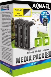 Thumbnail for Aquael Mini Standard Media Pack For Versamax Mini - 3pcs