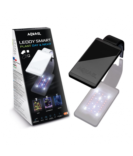 Aquael Leddy Smart Light 4.8W-Plant,Day & Night- Black