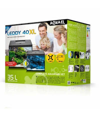 Thumbnail for Aquael Leddy Aquarium Set XL Black Day & Night[Size - 40 cm]