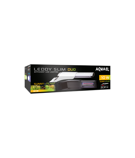 Aquael Leddy Slim Duo Sunny & plant &night Black 10W