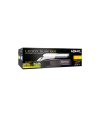 Thumbnail for Aquael Leddy Slim Duo Sunny & plant &night Black 10W