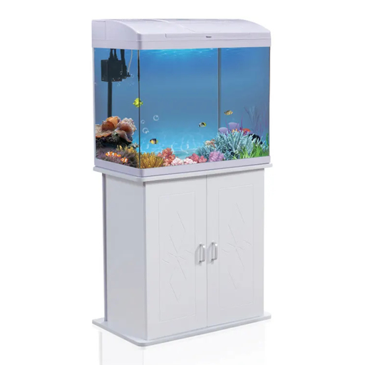 Karis Aquarium PF-Series - Assorted Colors[Options - With Cabin, Dimension - 625 x 350 x 570mm]