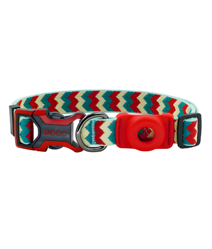 DOCO® AirTag D-ring Collar ATC-23002-D11 [Size - M (2.0 x 34-51cm)]