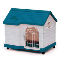 Thumbnail for Dayang Dog Cage (085) - 63.5 x 46 x 58.5cm-Blue