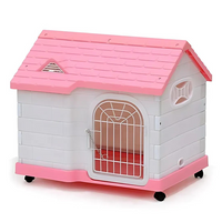 Thumbnail for Dayang Dog Cage (085) - 63.5 x 46 x 58.5cm-Pink