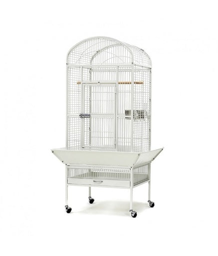 Dayang Bird Cage - A08 (Jumbo) - 123 x 82 x 178cm[Dimension - 123 x 82 x 178cm]-White