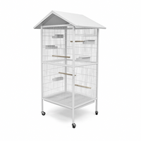 Thumbnail for Dayang Bird Cage (A25) - 78 x 74.5 x 166cm-White Frame