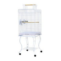Dayang Bird Cage (A80) - 53.5 x 53.5 x 133.5cm-White