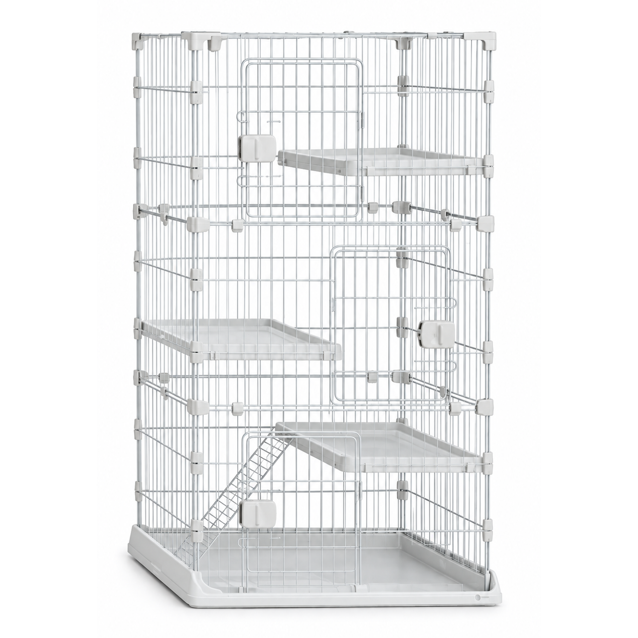 Dayang Deluxe & Premium Cat Multi-Layer Play House (C76-3) - 76 x 52 x 130.6cm - White
