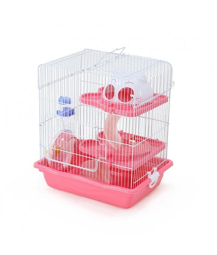 Dayang Hamster Cage (M012) - 35.5 x 26.6 x 40.5cm[Dimension - 35.5 x 26.6 x 40.5cm]