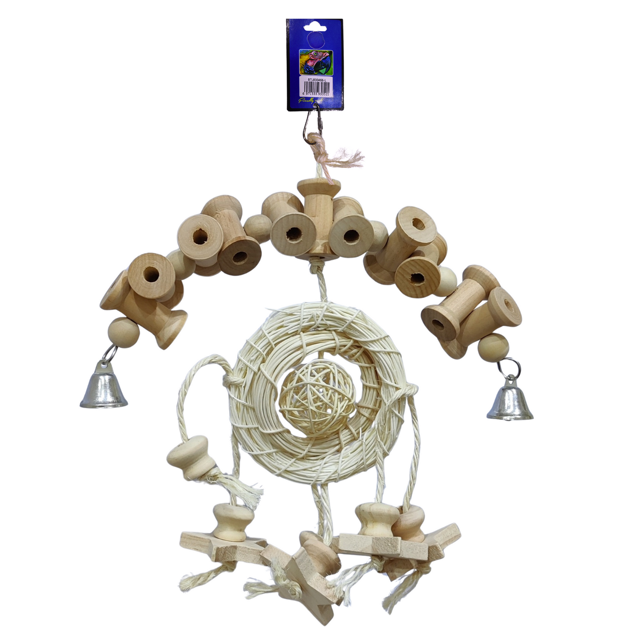 VanPet D Shape Swing Toy For Large Birds 35cm