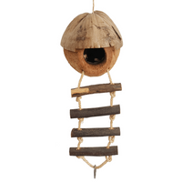 Thumbnail for Vanpet Coco House With Ladder Bird Toy 45x13x13cm-BTLB00742