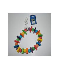 Thumbnail for VanPet Bird Toy Natural And Clean Round Type - 30x24 cm