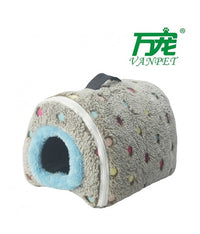 Thumbnail for Pado Cozy Gray Carrier Bird House - 17x14x13.5 cm
