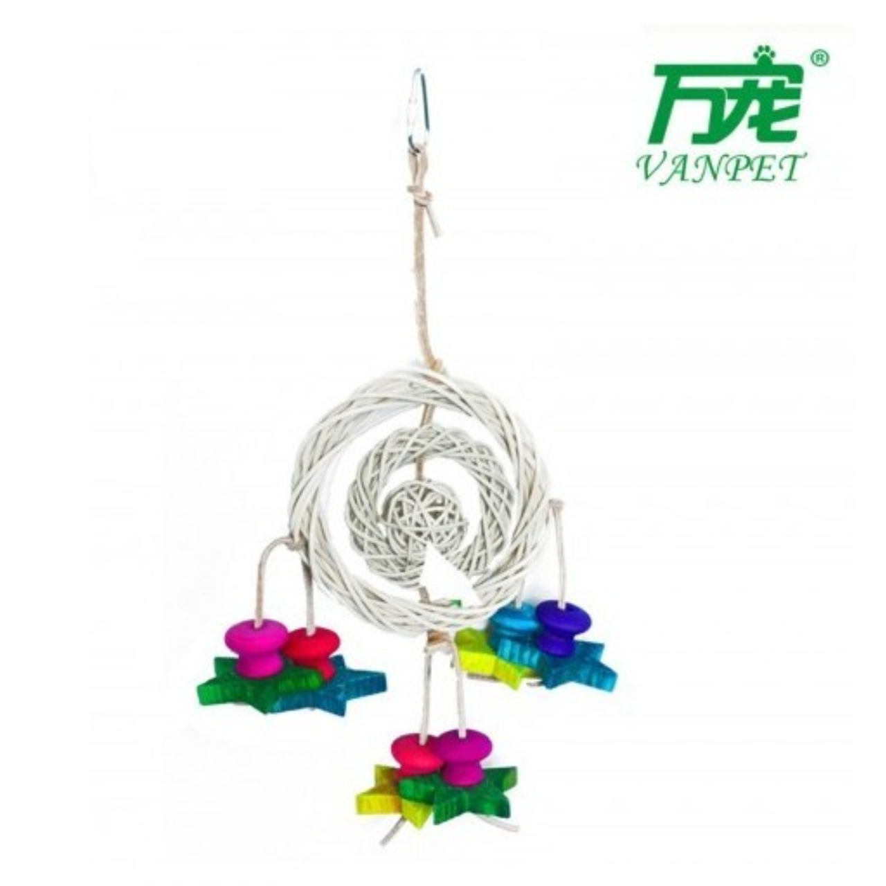 VanPet  Hanging Toy For Small  &  Medium Birds -289 - 36x16 cm