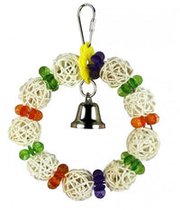 Thumbnail for Pado Natural and Clean Round Bird Toy - 17x12 cm