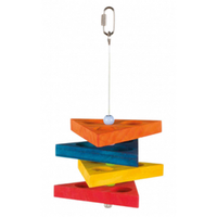 Thumbnail for Pado Triangular Stacked Natural Toy - 26 x 13.5 cm
