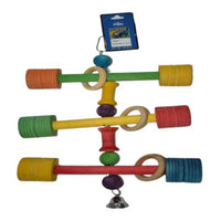 Thumbnail for VanPet Bird Toy Natural And Clean - 38x24 cm