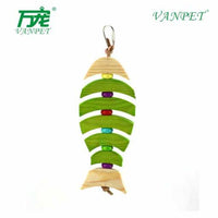 Thumbnail for Vanpet Natural and Clean Bird Toy (BTLB03606) - 24x8 cm
