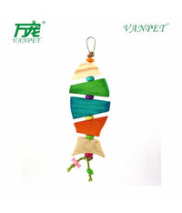 Thumbnail for Vanpet Natural and Clean Bird Toy (BTLB03607) - 28.5x8 cm