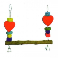 VanPet Swing Toy For Large Birds With Bells 10.5