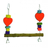VanPet Swing Toy For Large Birds With Bells 10.5
