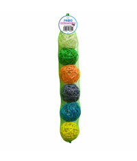 Pado Natural Rattan Roller Bird Toy, Ø6 cm ( 6 pcs / pack )