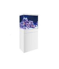 Thumbnail for Boyu Marine Aquarium-White, Tank + Cabinet Set (Bottom Filtration System)[Dimension - 673x534x483cm]