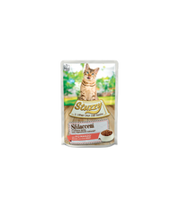 Thumbnail for Stuzzy Cat Shreds with Beef 85g (Min Order 85g – 24pcs)[Weight - 85g]