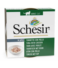 Thumbnail for Schesir Cat Wet Food-Tuna With Chicken Fillets (Min Order 85g - 14pcs)[Weight - 85g]