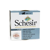 Thumbnail for Schesir Cat Can Jelly Tuna With Cod 85g (Min Order 85g - 14pcs)[Weight - 85g]