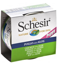 Thumbnail for Schesir Dog Wet Food-Puppy Chicken Fillets With Aloe[Weight - 150g]