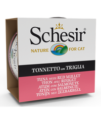Thumbnail for Schesir Cat Wet Food-Tuna With Red Mullet [Weight - 85g] (Min Order 85g - 14pcs)