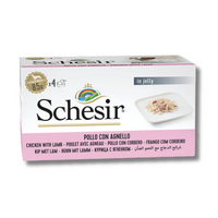 Thumbnail for Schesir Dog Wet Food-Chicken Fillets With Lamb[Weight - 340g]