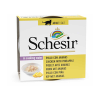Thumbnail for Schesir Cat Wet Food (Can)-Chicken With Pineapple 75g (Min Order 75g - 14pcs)[Weight - 75g]
