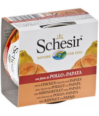 Thumbnail for Schesir Dog Wet Food-Chicken Fillets With Papaya[Weight - 150g]