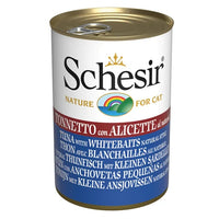 Thumbnail for Schesir Cat Can-Wet Food Tuna with Whitebaits - (Min Order 140g - 24pcs)[Weight - 140g]